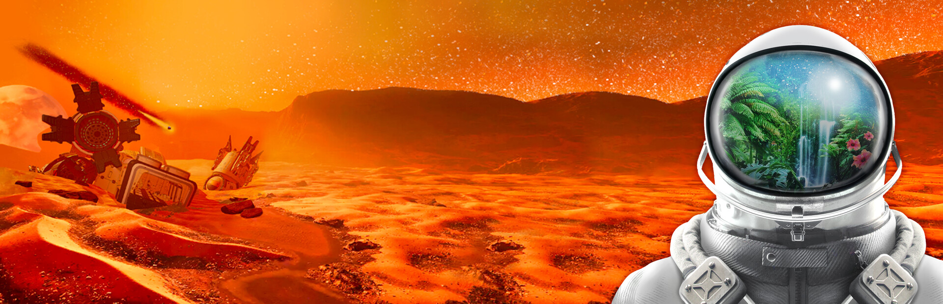 The Planet Crafter official Steam store artwork